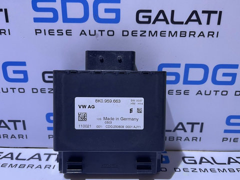 Unitate Modul Calculator Stabilizator Tensiune Voltaj Audi A4 B8 2008 - 2015 Cod 8K0959663