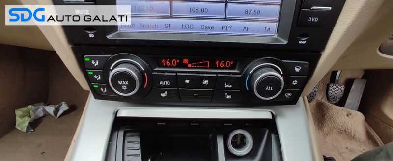 Unitate Modul Panou Comanda Aer Conditionat AC Clima Climatronic BMW Seria 3 E90 E91 E92 E93 2004 - 2013