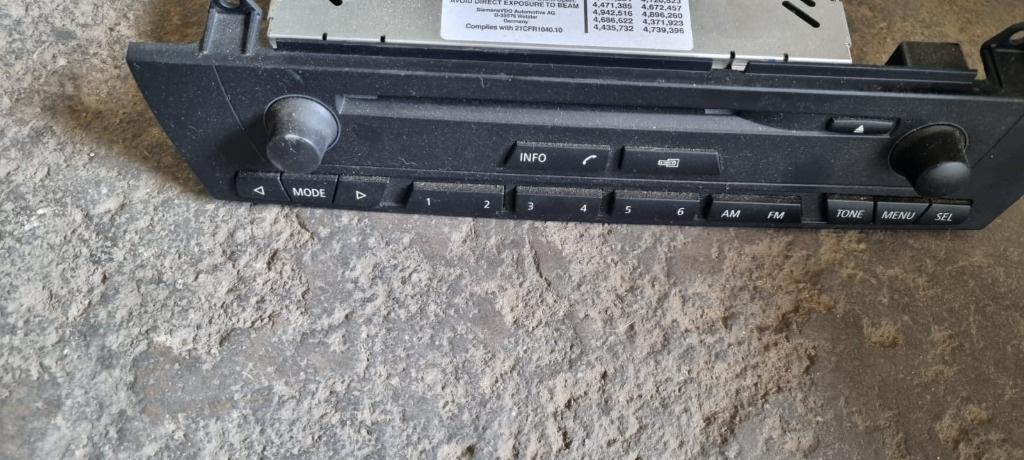 Unitate navigatie Bmw X3 E83 Z4 E85 cod 9166376