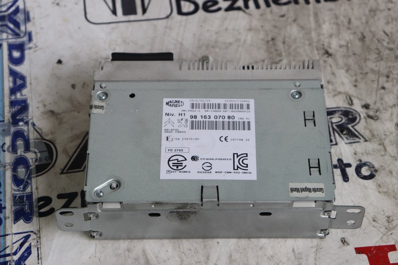 UNITATE NAVIGATIE PEUGEOT 508 2016, COD: 9816307080