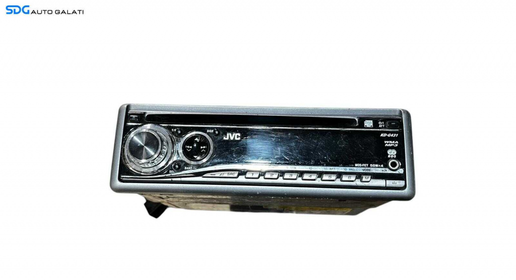Unitate Radio CD MP3 Player AUX AfterMarket JVC Multimarca Volkswagen Audi Skoda Seat Peugeot Citroen Dacia Renault Ford 2000 - 2018 [L5655]