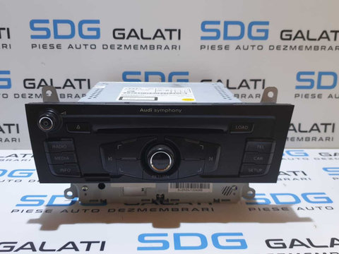 Unitate Radio CD Player Media Audi A4 B8 2008 - 2015 Cod 8T2035195AB