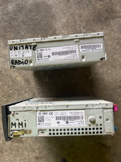 Unitate Radio De control MMI 3G 4H0035654 T 4G0035