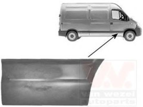 Usa, caroserie RENAULT MASTER II Van (FD), OPEL MOVANO caroserie (F9), RENAULT MASTER II bus (JD) - VAN WEZEL 4387172