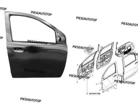 Usa dreapta fata Dacia Dokker 2012-2021 NOUA 801009178R OE