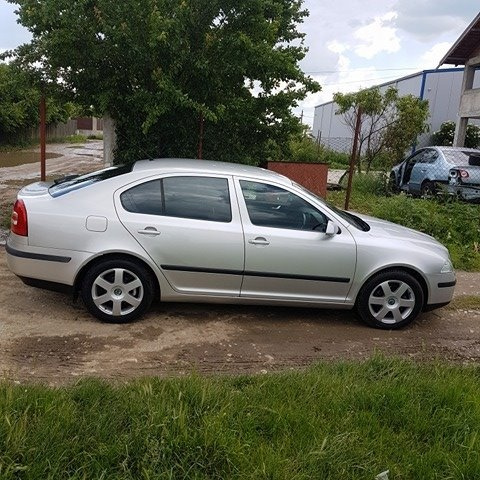 Usa dreapta spate culoare gri argintiu skoda octavia II hatchback
