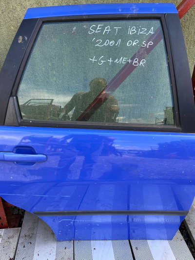 Usa dreapta spate Seat Ibiza an 2001 albastra