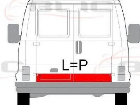 Usa FIAT DUCATO Panorama 290 BLIC 6508042096720P