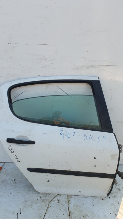 Usa / Portiera Alb,spate,dreapta Peugeot 407 2004 - 2011