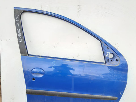 Usa / Portiera Albastru,fata,dreapta Peugeot 206 1998 - Prezent
