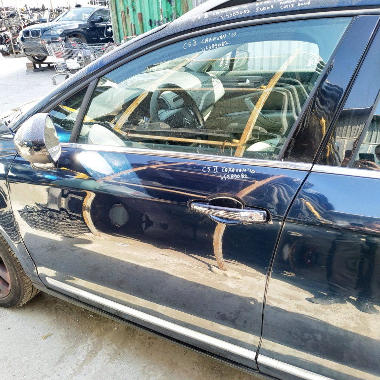 Usa / Portiera Albastru,fata,stanga,break / Caravan / Station Wagon Citroen C5 2 (RD, TD) 2008 - 2017 Motorina