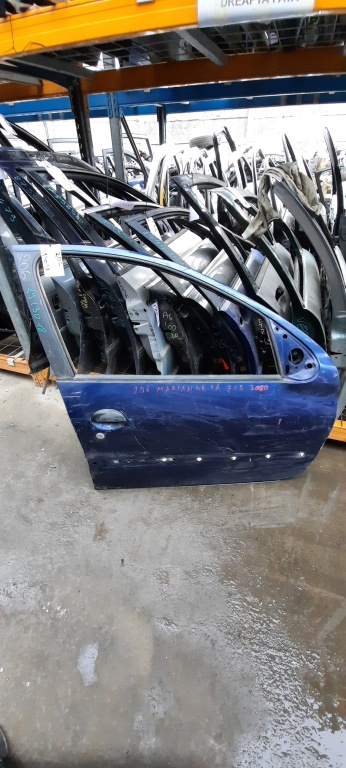 Usa / Portiera Albastru,Violet,fata,dreapta Peugeot 206 1998 - 2013