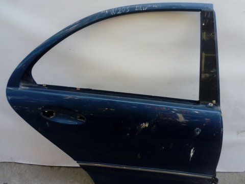 Usa / Portiera Dreapta,spate,Albastru,Negru Mercedes-Benz C-CLASS (W203) 2000 - 2007