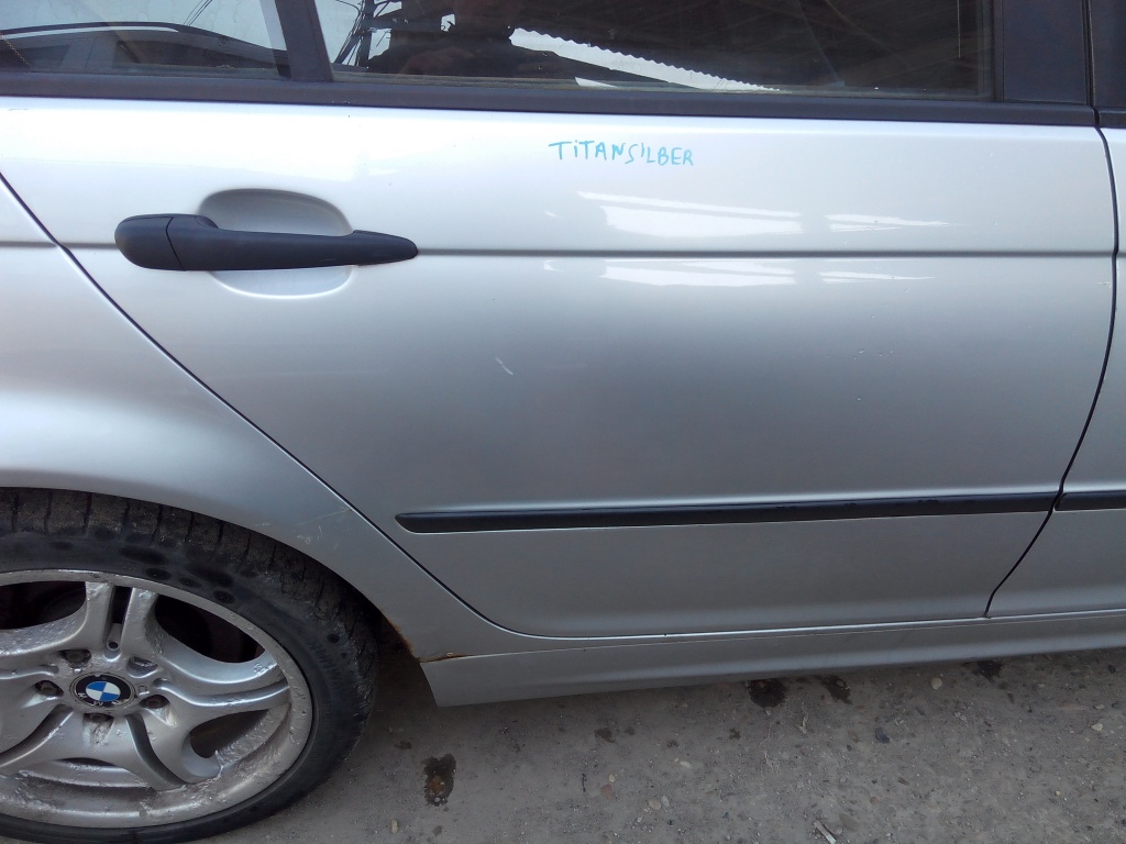 Usa / Portiera Dreapta Spate BMW E46 1997 - 2005 Titansilber Metallic