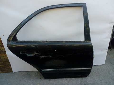 Usa / Portiera Dreapta,spate,Negru Mercedes-Benz E-CLASS (W210) 1995 - 2003