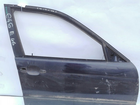 Usa / Portiera Negru,fata,dreapta BMW 3 (E46) 1998 - 2007