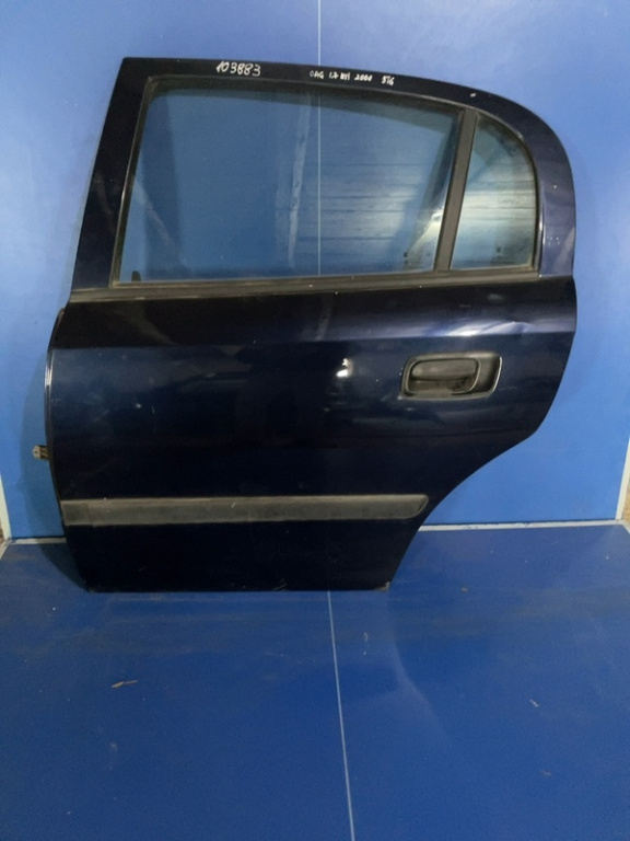 Usa spate - Culoare: Albastru, Parte montare: Stânga spate, Varianta: Hatchback - Opel Astra G [1998 - 2009] Hatchback 3-doors