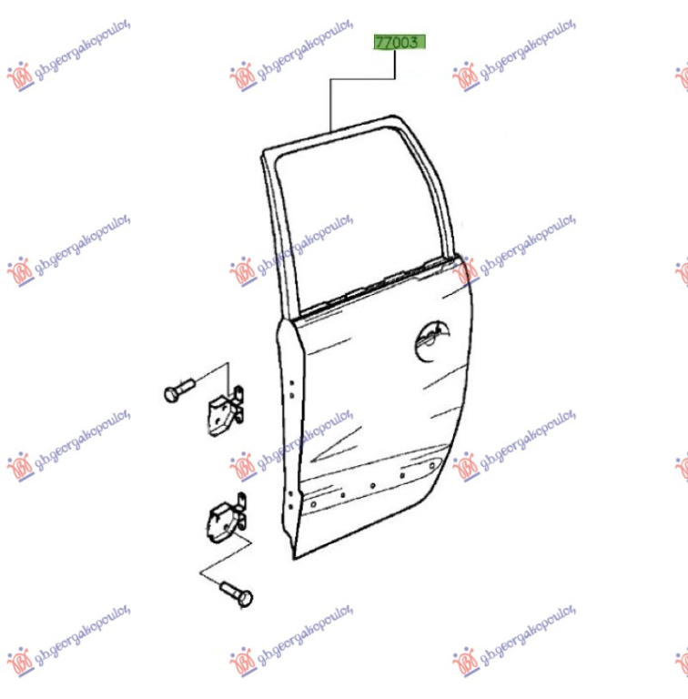 USA SPATE (O) - HYUNDAI ATOS 97-00, HYUNDAI, HYUNDAI ATOS 97-00, 012401482