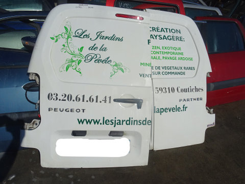 Usa Spate Stanga-Dreapta (Portbagaj) Peugeot Partner din 2010 volan pe stanga fara rugina