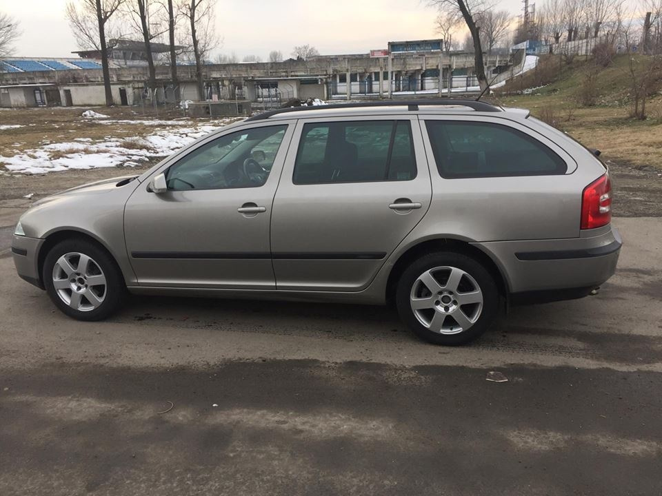 Usa stanga spate culoare bej skoda octavia 2 combi