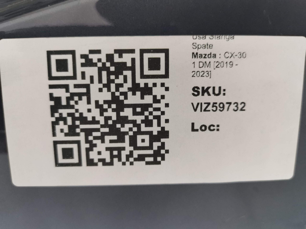 Usa Stanga Spate Mazda CX-30 1 DM 2019 2