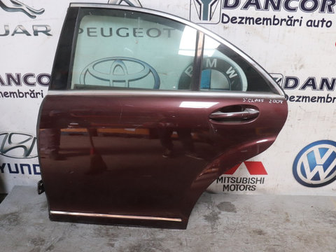 USA STANGA SPATE MERCEDES S-CLASS AN 2008 - SE VINDE GOALA FARA ACCESORII