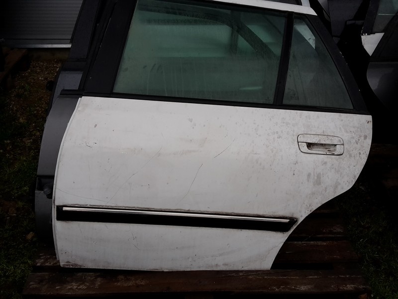 USa Stanga Spate Peugeot 406 break, culoare alb