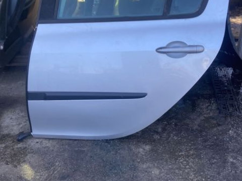 Usa stanga spate Renault Clio 3 argintiu