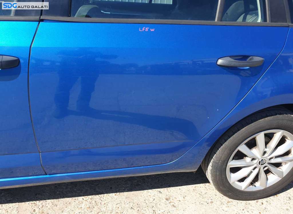 Usa Usi Portiera Portiere Stanga Spate Skoda Octavia 3 Break Combi Variant 2013 - 2017 Culoare LF5W 8X8X [C7957]