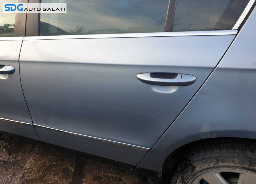 Usa Usi Portiera Portiere Stanga Spate Dezechipata cu DEFECT VW Passat B6 Berlina Sedan 2005 - 2010 Culoare LB5M