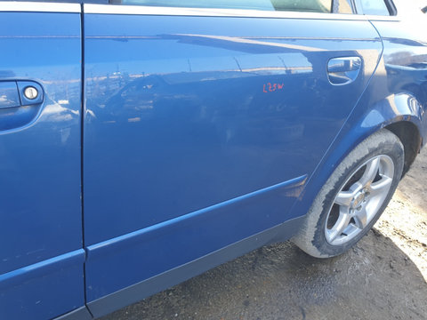 Usa Usi Portiera Portiere Stanga Spate Dezechipata Audi A4 B6 2001 - 2005 Culoare LZ5W
