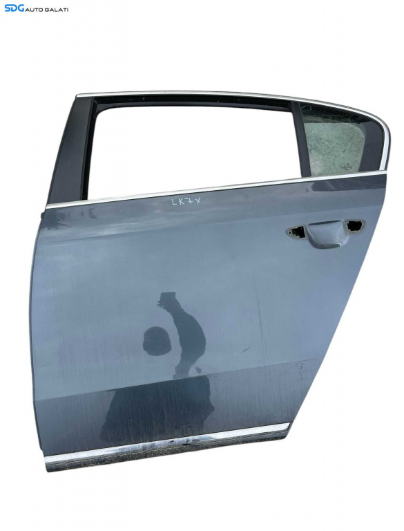 Usa Usi Portiera Portiere Stanga Spate Dezechipata Volkswagen Passat B7 Berlina Sedan 2010 - 2015 Culoare LK7X [B4010]