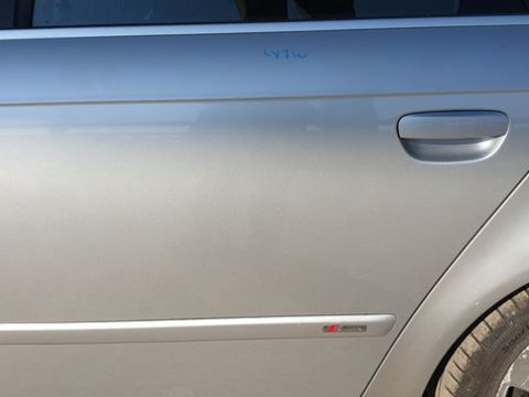 Usa Usi Portiera Portiere Stanga Spate Dezechipata Audi A4 B7 2005 - 2008 Culoare LY7W