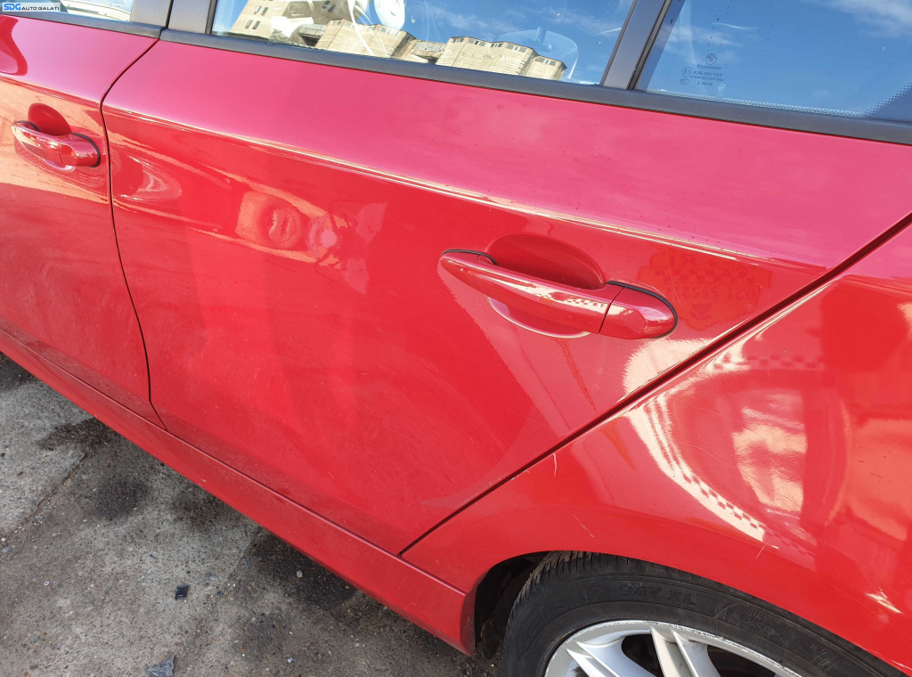 Usa Usi Portiera Portiere Stanga Spate Dezechipata BMW Seria 1 E87 2004 - 2011 Culoare A61/3 Crimson Red Karmesinrot [K0881]