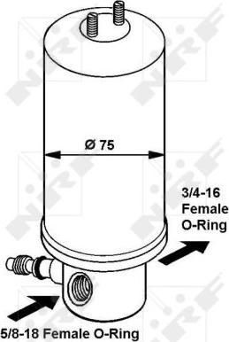 Uscator.aer conditionat 1H0.820.193 un dezumidificator VOLKSWAGEN CADDY II 1.9 TDI 1996-1912> CERERE vedea IC_Katalog sau pisic VW GOLF IV (1E7), Сabrioletă, 06.1998 - 12.2002 NRF 33061