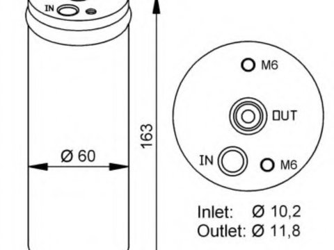 Uscator aer conditionat 33222 NRF