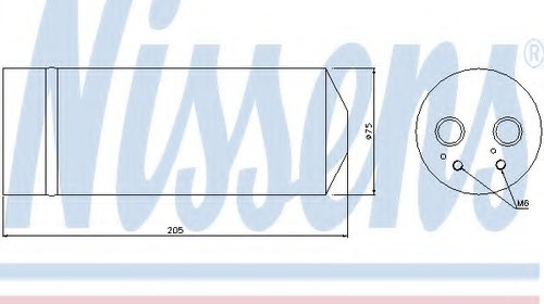 Uscator aer conditionat 95352 NISSENS pe