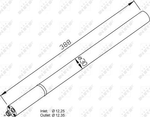 Uscator.aer conditionat aer conditionat cu adsorbtie VW Caddy 1.4 16V 1.9 tdi 2.0 SDI 04 - Touran 1.4 FSI 1.6 1.9 TDI 2.0 TDI 03 VW TOURAN (1T1, 1T2), Dubita, 02.2003 - 05.2010 NRF 33213