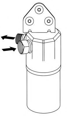 Uscator,aer conditionat AUDI A4 (8D2, B5) (1994 - 