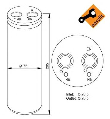 Uscator aer conditionat AUDI A4 Cabriolet (8H7, B6