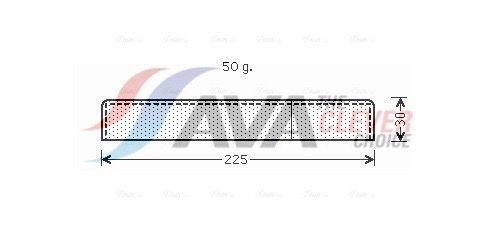 Uscator,aer conditionat AVA QUALITY COOLING UVD125