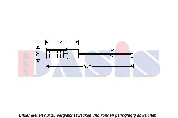 Uscator,aer conditionat FIAT ULYSSE (220), PEUGEOT 406 limuzina (8B), Citroen BERLINGO I caroserie (M_) - AKS DASIS 800582N