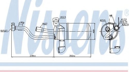 Uscator,aer conditionat FORD FOCUS II Ca