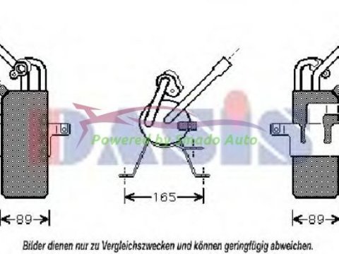 Uscator,aer Conditionat FORD TRANSIT CONNECT P65, P70, P80 1.8 TDCi 06.2002 ... 12.2013 1753 Motor Diesel