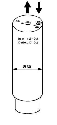 Uscator aer conditionat LANCIA LYBRA SW (839BX) MAXGEAR: AC457588