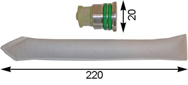 Uscator,aer conditionat MAHLE AD76000S pentru masina TOYOTA LAND CRUISER 80 (_J8_) 1990 1991 1992 1993 1994 1995 1996 1997