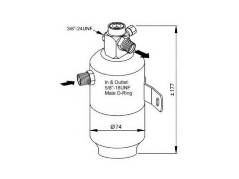 Uscator,aer conditionat Mercedes SLK (R170) 1996-2004 #2 13740171