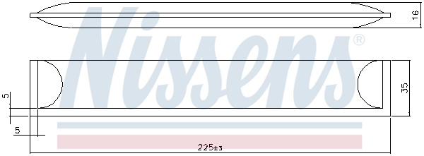 Uscator aer conditionat Nissens VAUXHALL