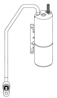 Uscator aer conditionat OPEL VECTRA C 04- - Cod in