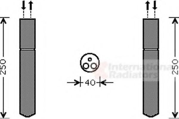 Uscator,aer conditionat PEUGEOT 607 limuzina (9D, 9U), Citroen C8 (EA_, EB_), LANCIA PHEDRA (179) - VAN WEZEL 4000D302